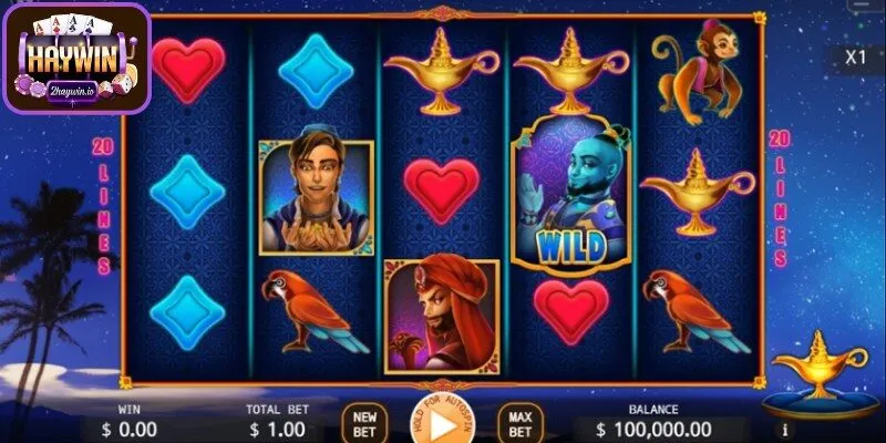 Sức hút mà trò slot aladdin haywin sở hữu